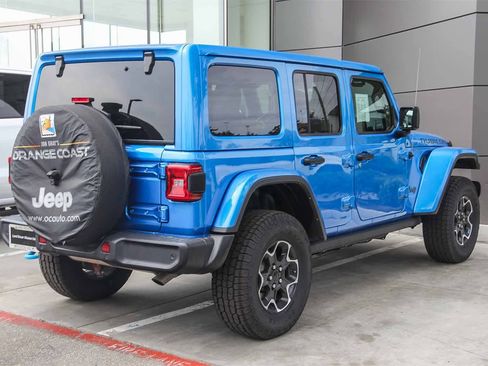 Used 2022 Jeep Wrangler Unlimited Rubicon 4xe w/ Cold Weather Group image 6