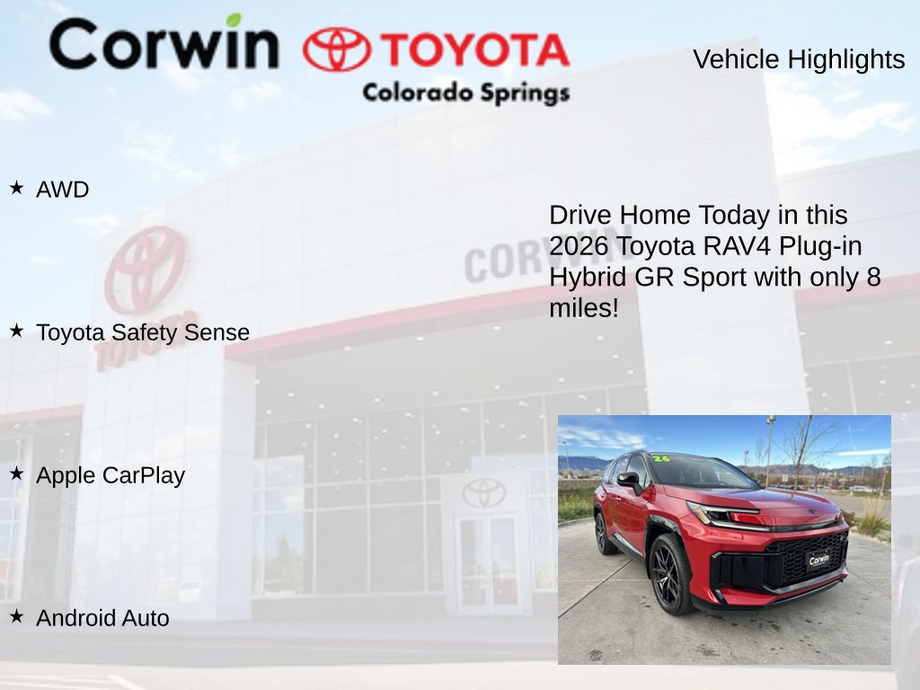 Used 2026 Toyota RAV4 AWD Plug-in Hybrid image 8