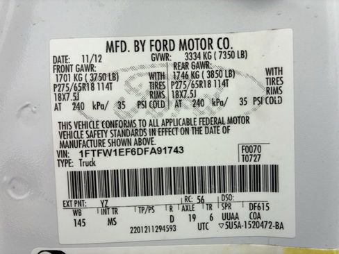 Used 2013 Ford F150 XLT w/ XLT Chrome Pkg image 44