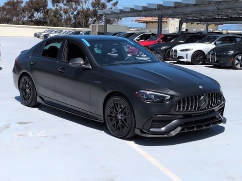 Used 2025 Mercedes-Benz C 43 AMG 4MATIC Sedan image 3