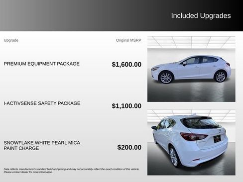 Used 2017 MAZDA MAZDA3 Grand Touring w/ Premium Equipment Package FWD image 5