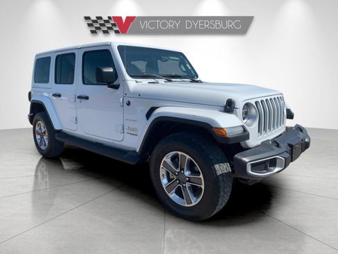 Used 2021 Jeep Wrangler Unlimited Sahara AWD/4WD image 1