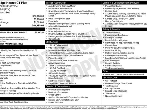 Used 2024 Dodge Hornet GT Plus image 4