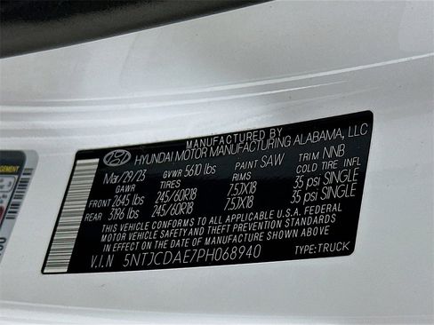 Used 2023 Hyundai Santa Cruz SEL w/ Activity Package image 27