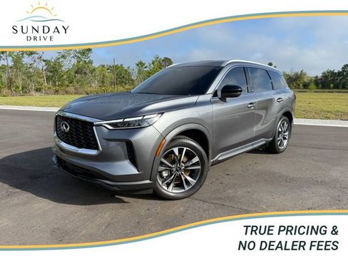 Used 2025 INFINITI QX60 Luxe w/ Vision Package FWD image 1