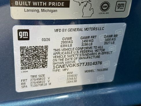 New 2026 Chevrolet Traverse LT AWD/4WD image 29