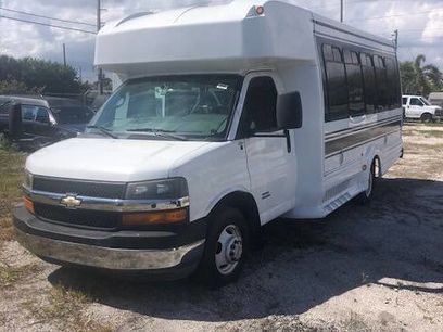Used 2013 Chevrolet Express 4500 w/ Shuttle Bus Package