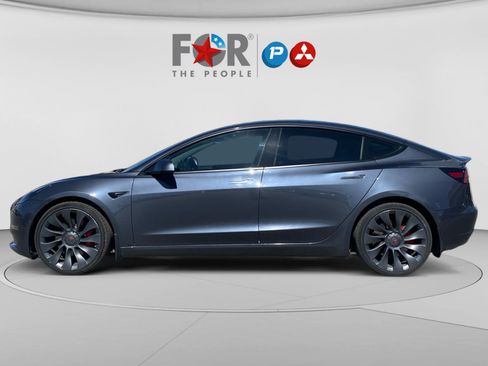 Used 2021 Tesla Model 3 Performance AWD/4WD image 2