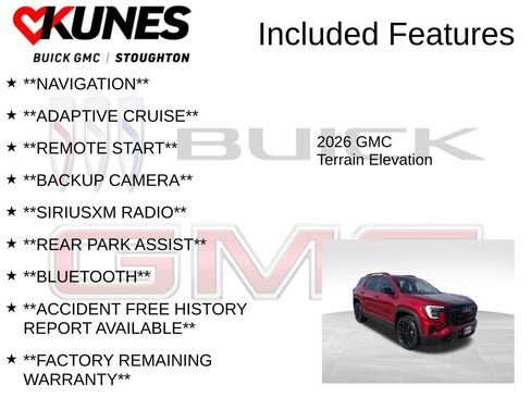 New 2026 GMC Terrain Elevation w/ Elevation Premium Package image 2