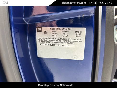 Used 2007 Chevrolet Corvette Z06 w/ Preferred Equipment Group image 46