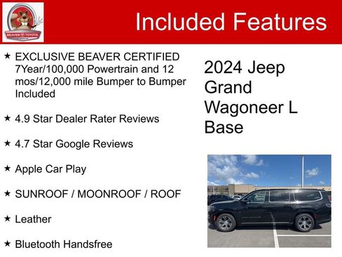 Used 2024 Jeep Grand Wagoneer L 4WD image 5