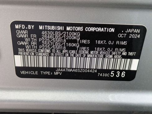 Used 2025 Mitsubishi Eclipse Cross SE AWD/4WD image 36
