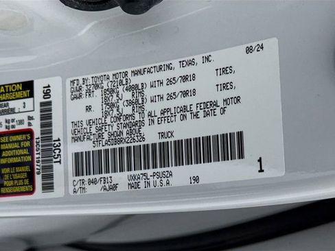 Used 2024 Toyota Tundra SR5 AWD/4WD image 30