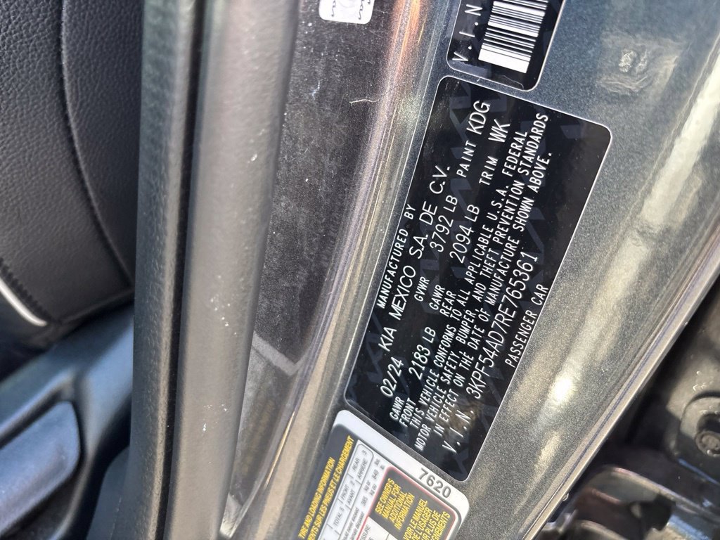 Certified 2024 Kia Forte GT-Line w/ GT-Line Premium Package FWD image 19