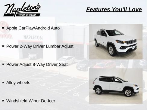 Used 2025 Jeep Compass Latitude w/ Sun & Sound Group AWD/4WD image 25