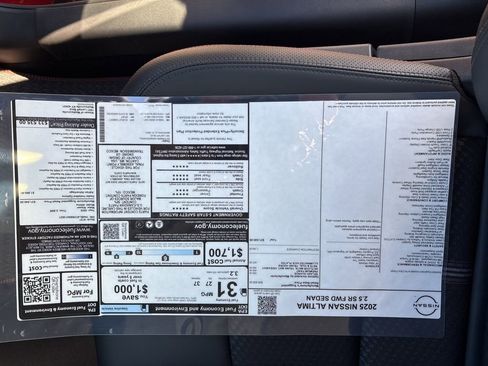 New 2025 Nissan Altima 2.5 SR FWD image 13