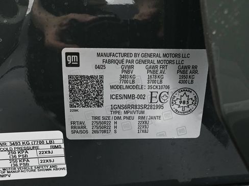 Used 2025 Chevrolet Tahoe RST w/ Comfort Package AWD/4WD image 63