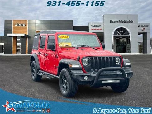 Certified 2022 Jeep Wrangler Unlimited Sport image 1