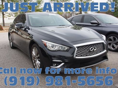 Certified 2022 INFINITI Q50 Luxe w/ Cargo Package image 1