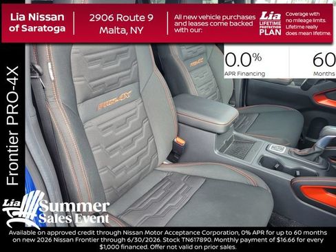 New 2026 Nissan Frontier PRO-4X w/ Pro-4x Convenience Package AWD/4WD image 33
