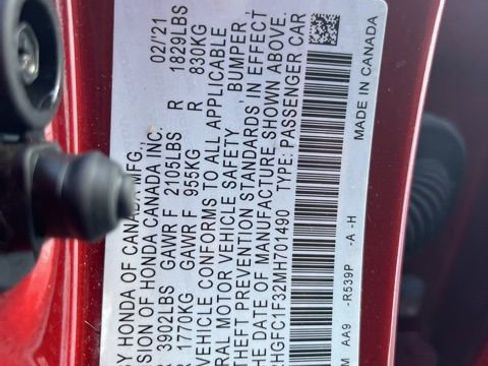 Used 2021 Honda Civic EX image 27