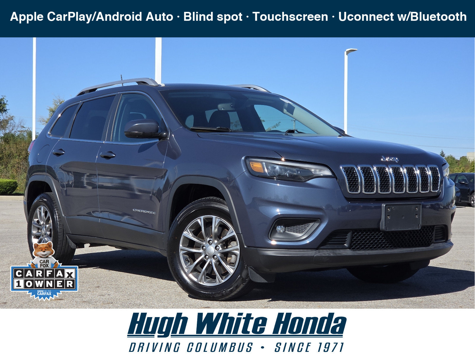Used 2019 Jeep Cherokee Latitude Plus w/ Comfort/Convenience Group AWD/4WD image 1