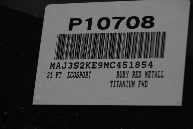 Used 2021 Ford EcoSport Titanium w/ Interior Protection Package FWD image 24