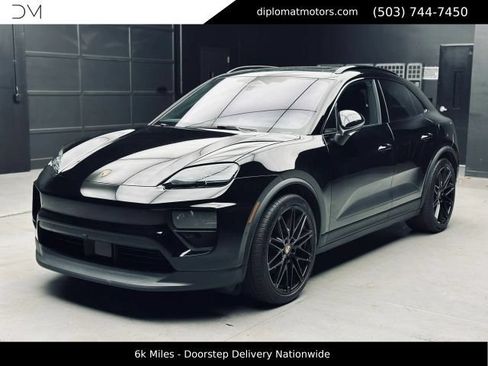 Used 2024 Porsche Macan 4 Electric w/ Premium Package AWD/4WD image 1