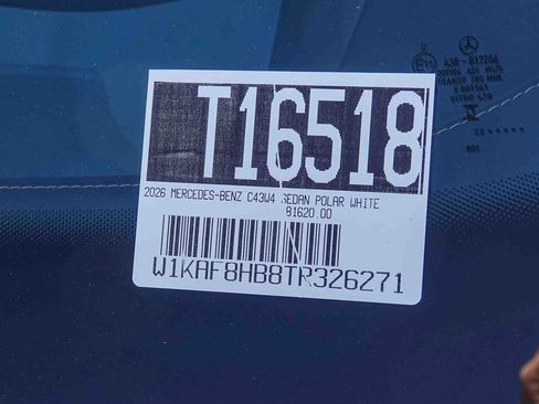 New 2026 Mercedes-Benz C 43 AMG 4MATIC Sedan image 29