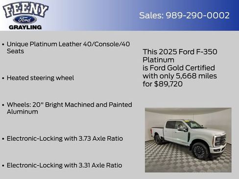 Used 2025 Ford F350 Platinum image 22