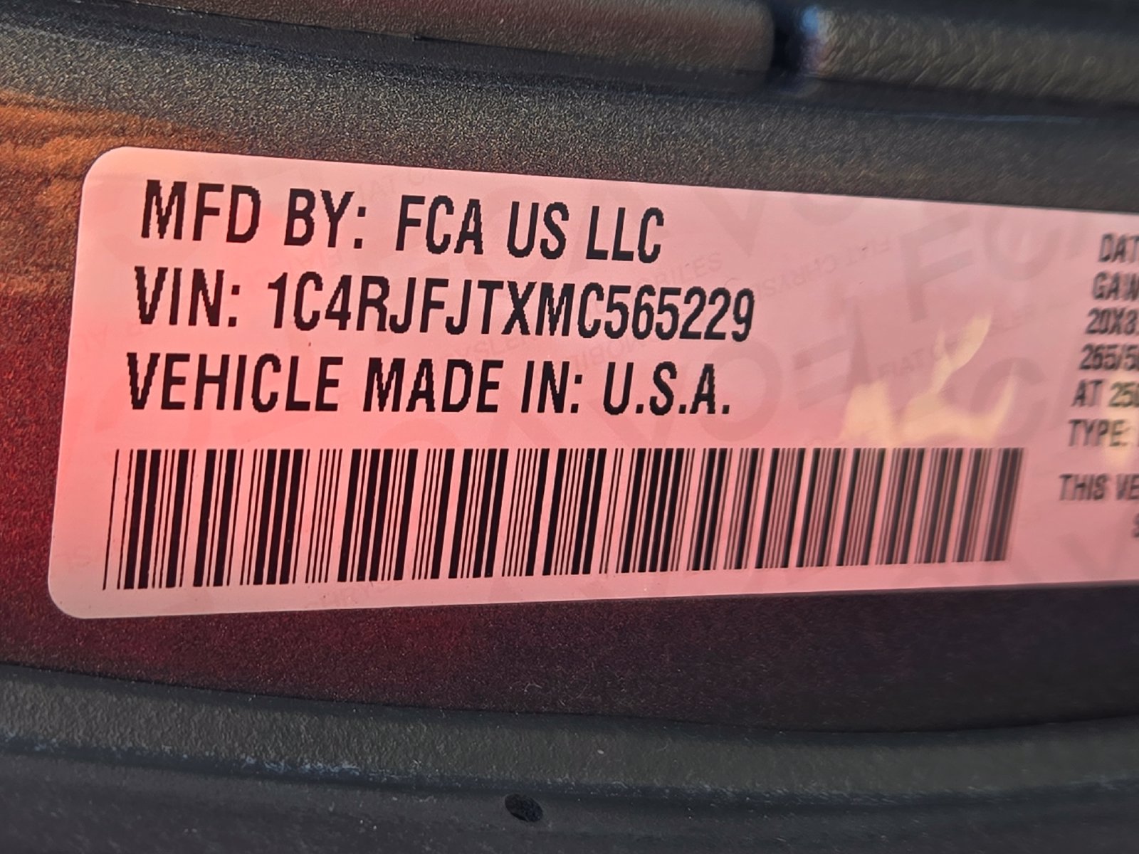 Used 2021 Jeep Grand Cherokee Summit AWD/4WD image 13