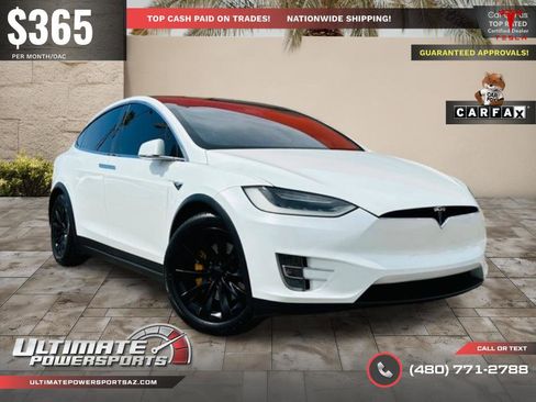 Used 2017 Tesla Model X 75D AWD/4WD image 61
