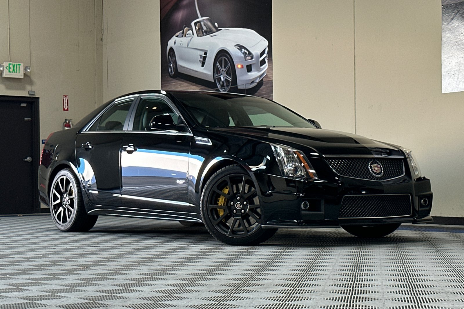 Used 2013 Cadillac CTS V w/ Wood Trim Package RWD image 2