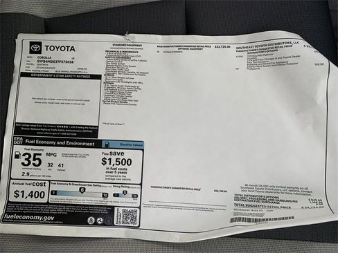 New 2026 Toyota Corolla LE image 37