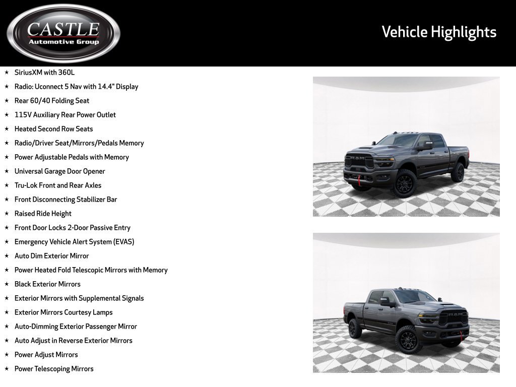 New 2026 RAM 2500 Power Wagon AWD/4WD image 18
