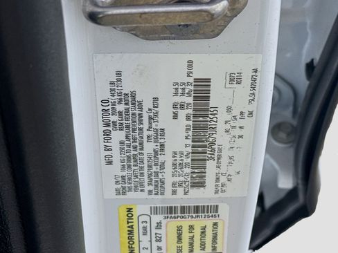 Used 2018 Ford Fusion S image 40