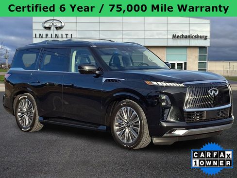 Certified 2025 INFINITI QX80 Sensory image 1