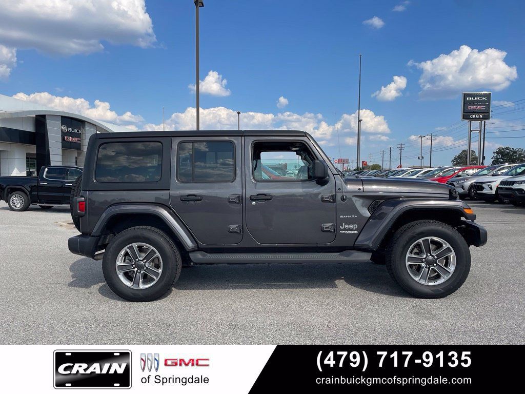 Used 2020 Jeep Wrangler Unlimited Sahara AWD/4WD image 8