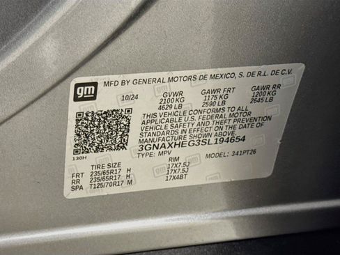 Certified 2025 Chevrolet Equinox LT w/ Convenience Package II FWD image 30