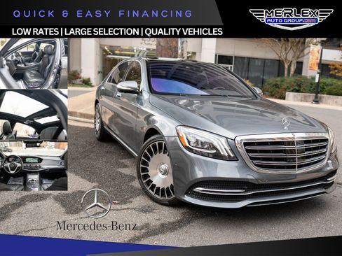 Used 2018 Mercedes-Benz S 560 4MATIC Sedan w/ Premium Package image 1