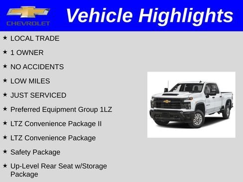 Used 2025 Chevrolet Silverado 2500 LTZ w/ LTZ Convenience Package image 2