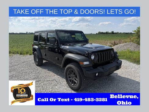Used 2025 Jeep Wrangler Unlimited Sport AWD/4WD image 1