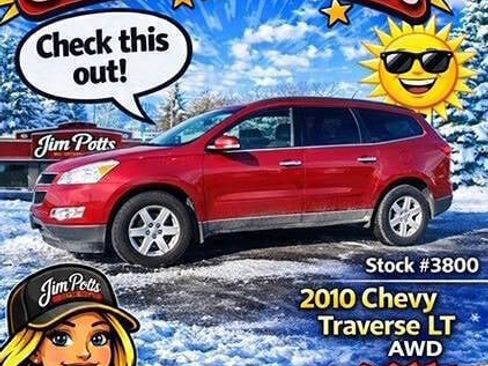 Used 2010 Chevrolet Traverse LT w/ Personal Connectivity Package image 1