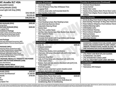Used 2023 GMC Acadia SLT w/ Preferred Package