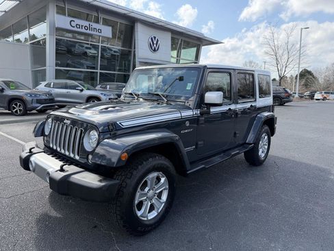 Used 2017 Jeep Wrangler Unlimited Sahara w/ Quick Order Package 24E Chief image 1