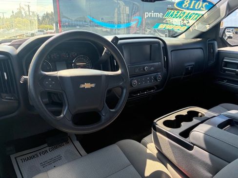 Used 2018 Chevrolet Silverado 1500 Custom w/ LPO, Black Pack image 7