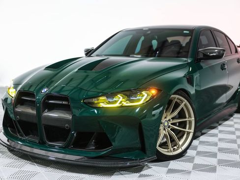 Used 2024 BMW M3 w/ Parking Assistance Package RWD image 1