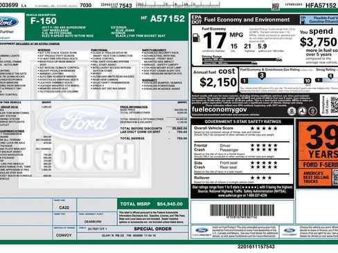 Used 2017 Ford F150 Lariat AWD/4WD image 38
