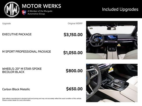 New 2027 BMW 550e xDrive w/ Executive Package AWD/4WD image 4
