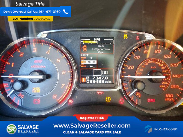 Used 2017 Subaru WRX STI AWD/4WD image 12